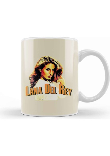 Lana Del Rey Classic Lana Kupa Bardak Porselen