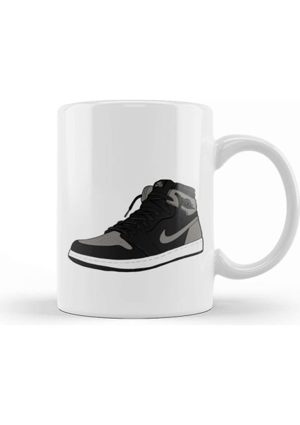 Air Jordan Aj1 Shadow Illustrated Sneaker Kupa Bardak Porselen