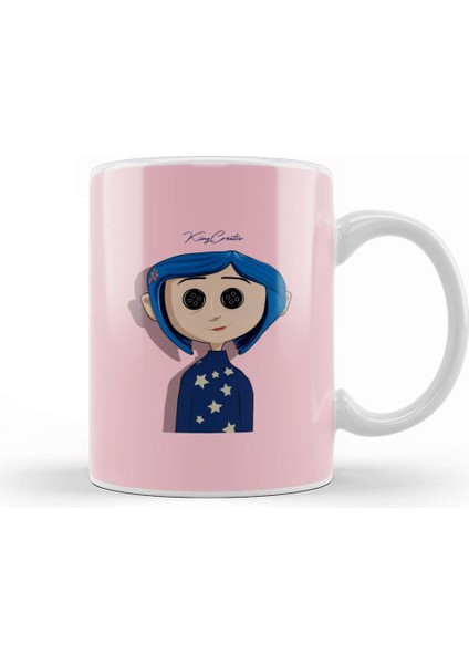 Coraline 03 Kupa Bardak Porselen