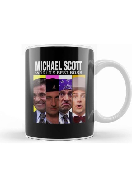 Crying Michael Scott 05 Kupa Bardak Porselen
