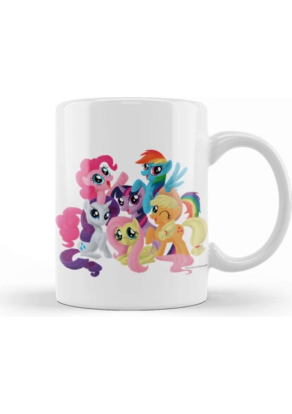 My Little Pony Birthday 02 Kupa Bardak Porselen