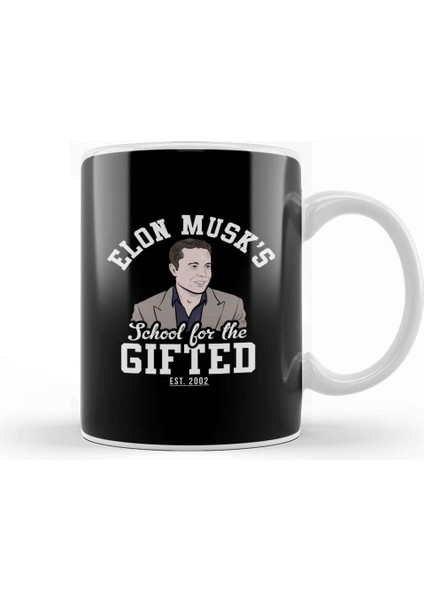 Elon Musk's School For The Gifted Kupa Bardak Porselen