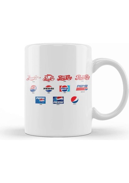 Pepsi Logo 07 Kupa Bardak Porselen