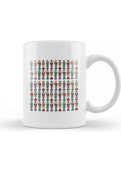 Nutcracker Prince Nutcracker Pattern Kupa Bardak Porselen