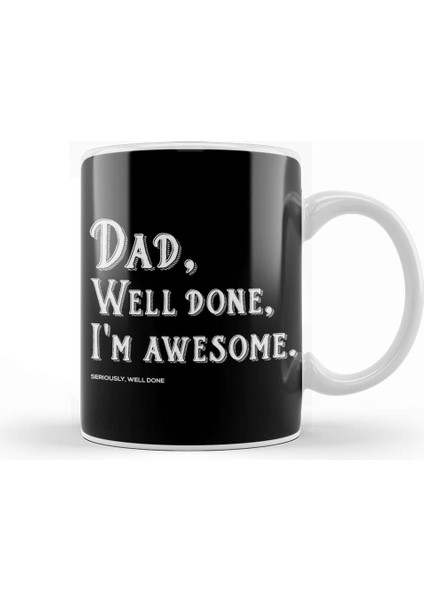 Father's Day Collection The Walking Dad Kupa Bardak Porselen