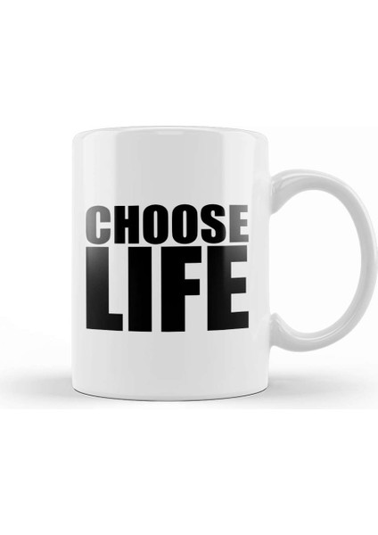 Choose Life Trainspotting Kupa Bardak Porselen