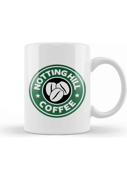 Notting Hill Coffee Starbucks Kupa Bardak Porselen