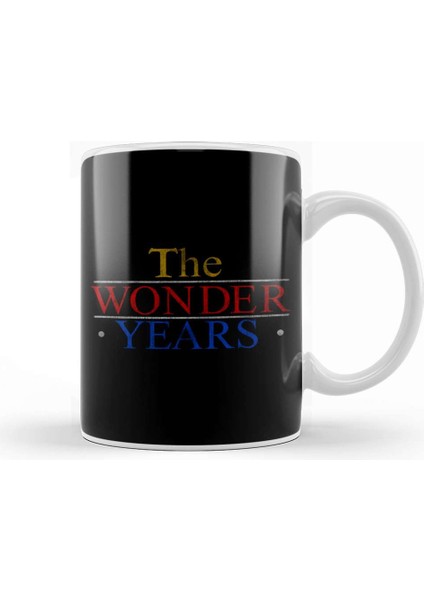 Retro Wonder Years Kupa Bardak Porselen