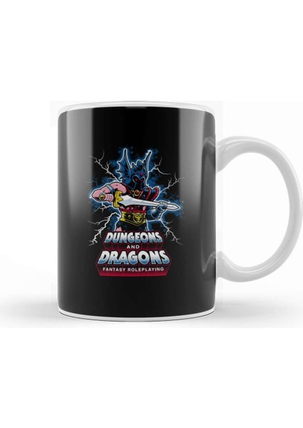 Dungeons And Dragons 02 Kupa Bardak Porselen
