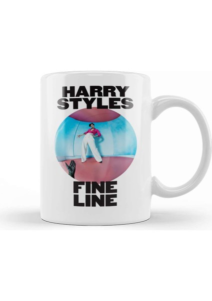 Fine Line Harry Styles Kupa Bardak Porselen