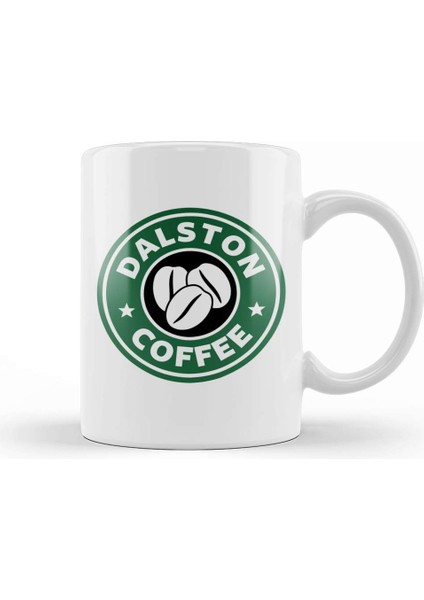 Dalston Coffee Starbucks Kupa Bardak Porselen