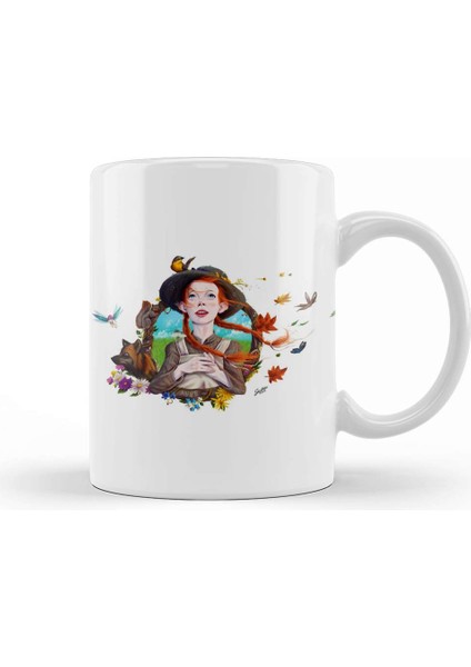 Fan Art Quot Anne With An E Anne With An E Art 01 Kupa Bardak Porselen