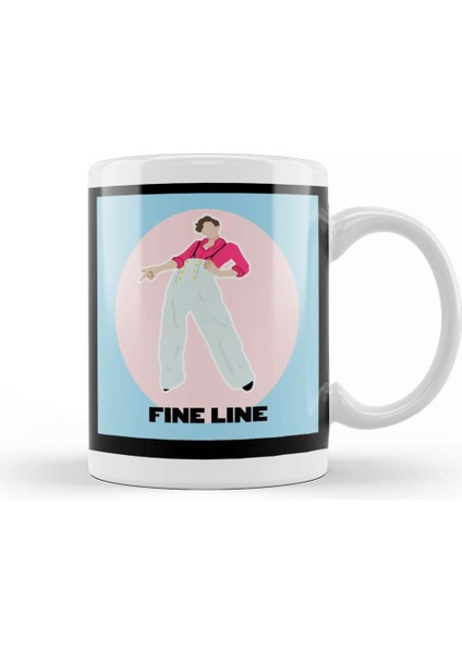 Fine Line Harry Styles 08 Kupa Bardak Porselen