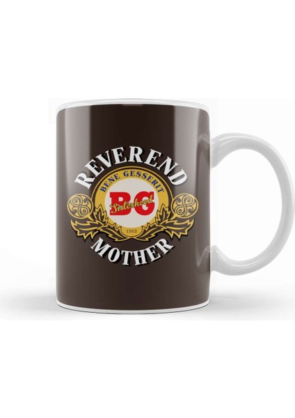 Dune Reverend Mother Bg Logo Kupa Bardak Porselen