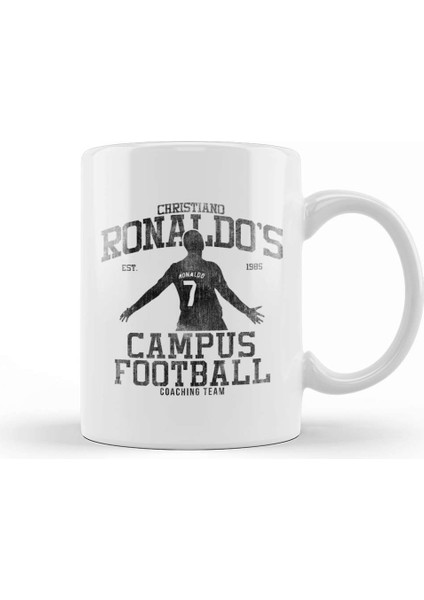 Cristiano Ronaldo Ronaldo's Campus Football Kupa Bardak Porselen