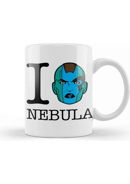 I Love Nebula Guardians Of The Galaxy Kupa Bardak Porselen