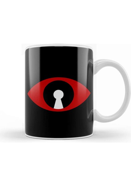Must Read Book Covers 1984 Big Brother Eye Kupa Bardak Porselen