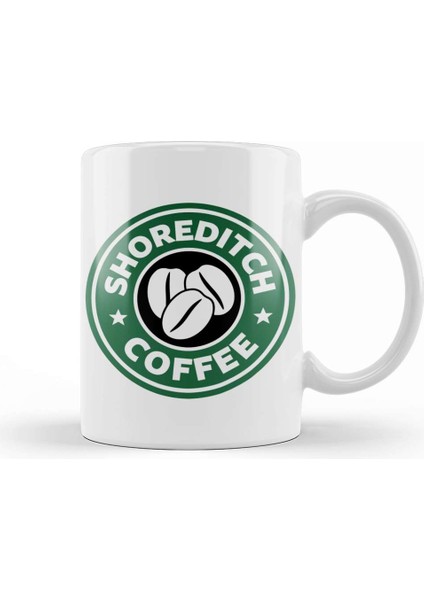 Shoreditch Coffee Starbucks Kupa Bardak Porselen
