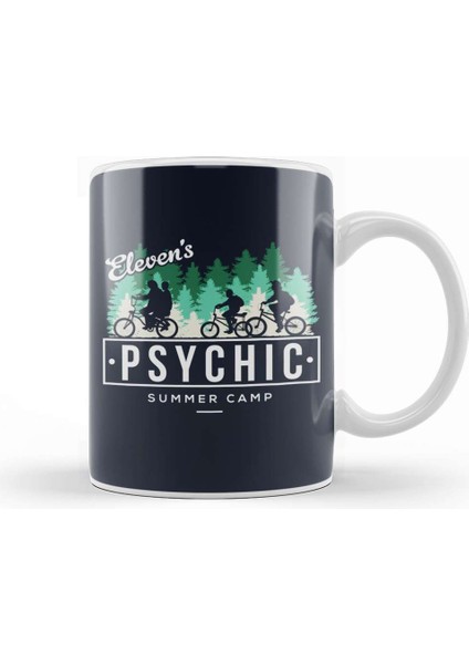 Stranger Things Elevens Psychic Summer Camp Kupa Bardak Porselen
