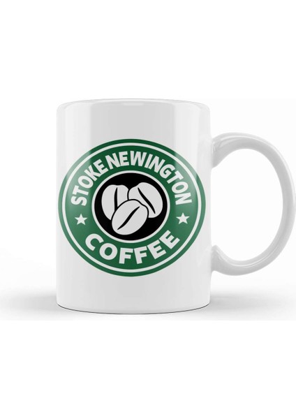 Stoke Newington Coffee Starbucks Kupa Bardak Porselen