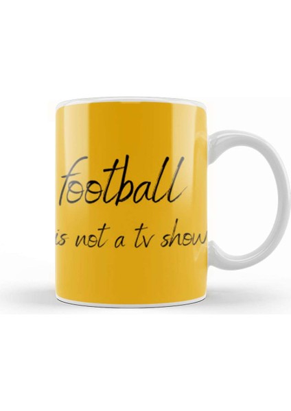 Football Is Not A Tv Show European Super League Kupa Bardak Porselen