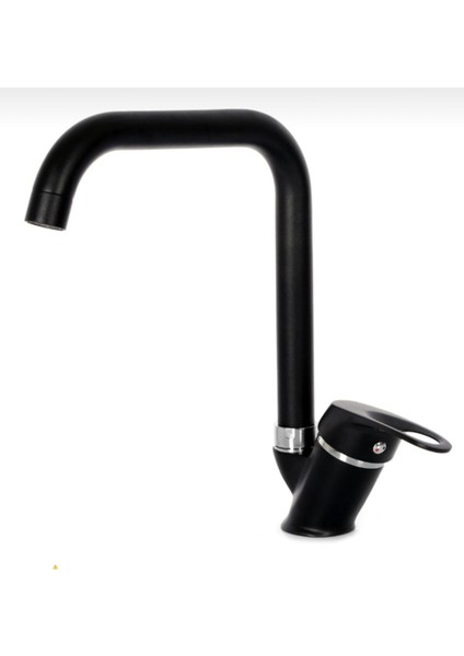 Krom Duş Sistemleri Siyah Krom Lavabo Eviye Banyo Bataryası 4'lü Set fiyatları