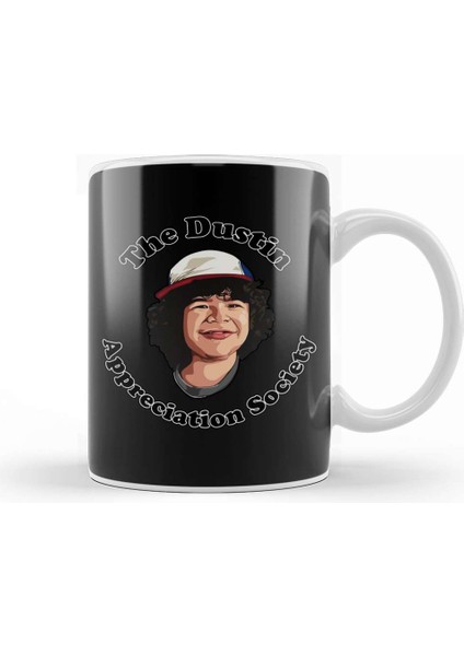 Stranger Things The Dustin Appreciation Society Kupa Bardak Porselen