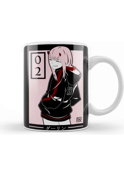Zero Two Darling In The Franxx Kupa Bardak Porselen