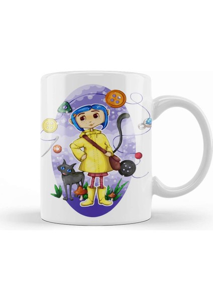 Coraline Jones 01 Kupa Bardak Porselen