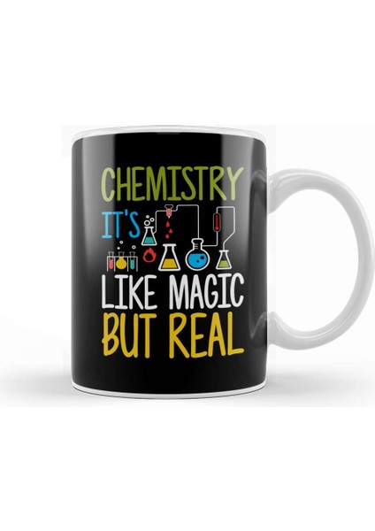 Funny Chemistry It S Like Magic But Real Science Kupa Bardak Porselen