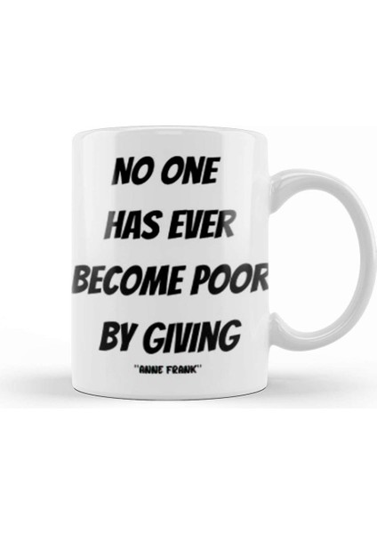 Anne Frank Quotes Gift Vintage Retro Rainbow Style Kupa Bardak Porselen