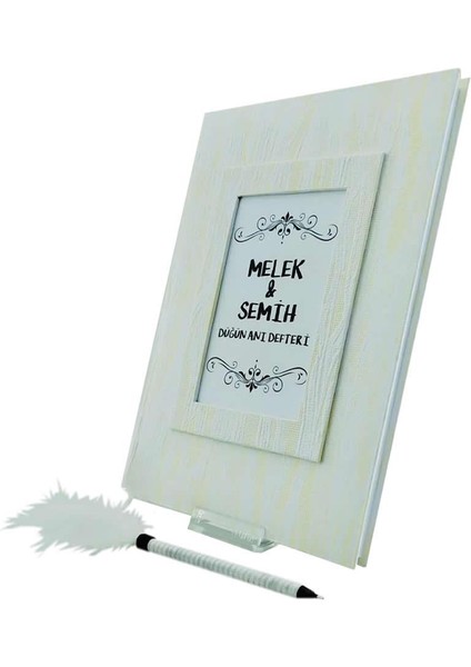 Fotoğraf Çerçeveli Düğün Anı Defteri fiyatları