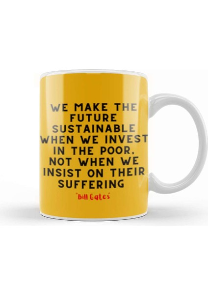 Bill Gates Quotes Motivation Inspiration Success Work Gifts Kupa Bardak Porselen
