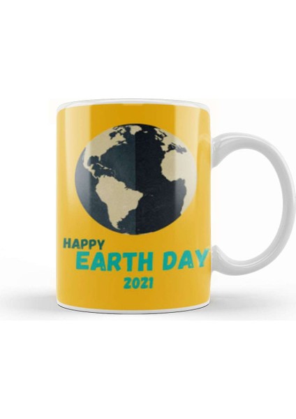 Earth Day Gifts Happy Earth Day 2021 Kupa Bardak Porselen