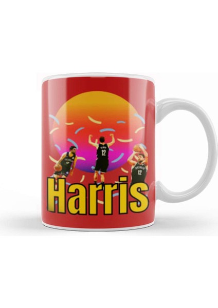 Joe Harris Vintage Art Legend Basketball Gift Kupa Bardak Porselen