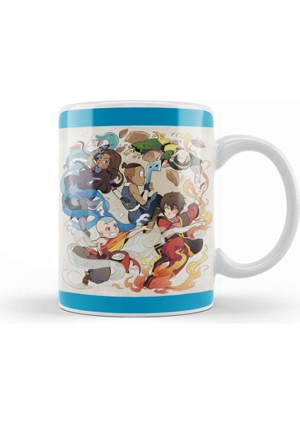 The Avatar Friends Kupa Bardak Porselen