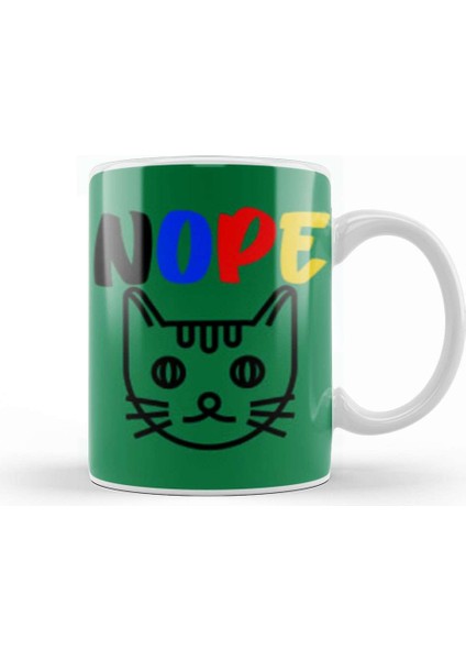 Funny Cat Lover Gifts For Men Kids Kupa Bardak Porselen