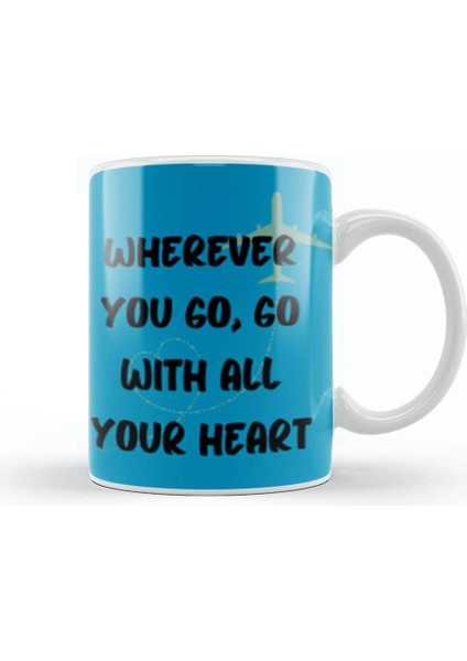 Funny Travel Gift Design Lover Trippin Wanderlust Journey Adventurer Vacation Kupa Bardak Porselen