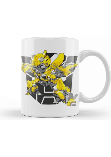 Transformers Movie Autobot Symbol Kupa Bardak Porselen