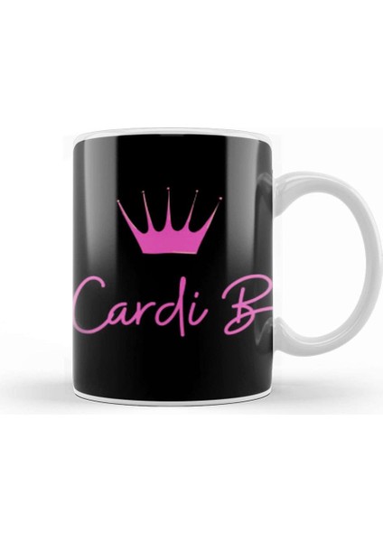 Queen Cardi B Kupa Bardak Porselen