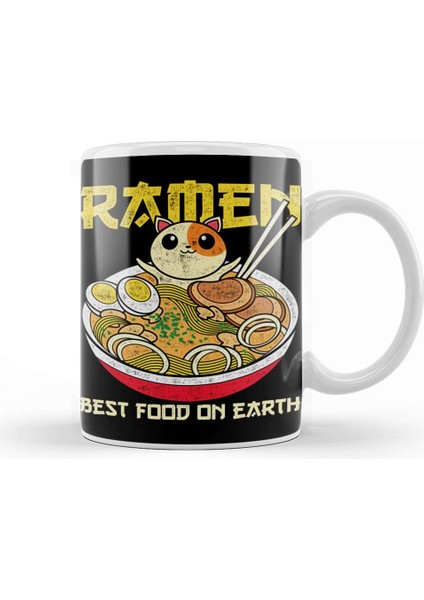Ramen Best Food On Earth Ramen Kupa Bardak Porselen