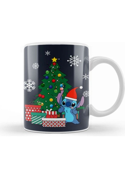 Stitch Christmas Tree Lilo And Stitch Kupa Bardak Porselen