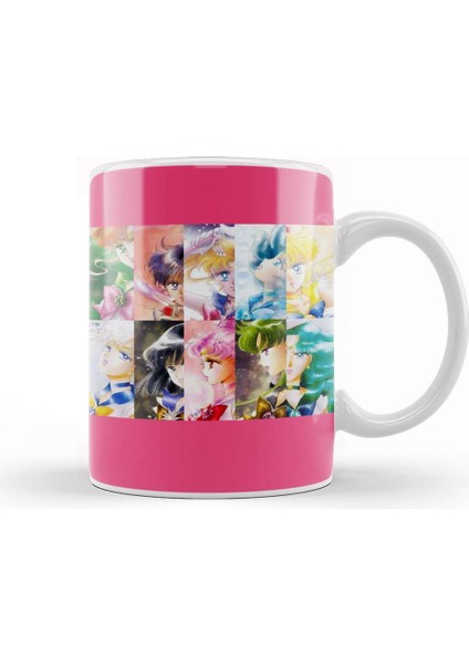 Sailor Moon Senshi Kupa Bardak Porselen