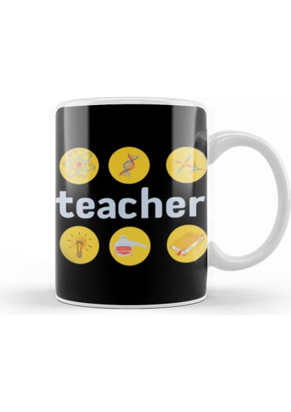 Teacher Gift Learning Inspire Science Student School Inspirational Kupa Bardak Porselen
