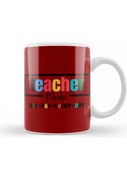 Teacher Gift Learning Inspire Science Student School Inspirational Kupa Bardak Porselen