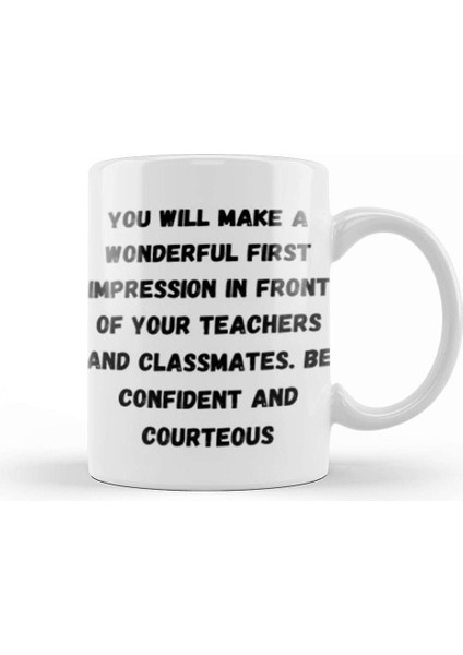 Happy First Day Of School Quotes 2021 Back To School Kupa Bardak Porselen
