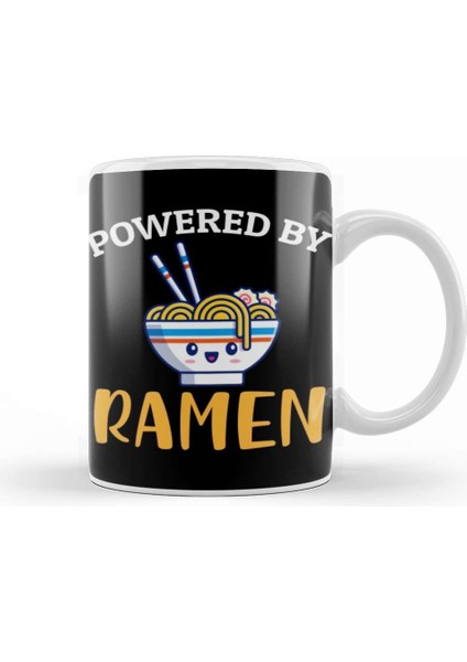 Ramen Noodles Powered By Ramen Kupa Bardak Porselen