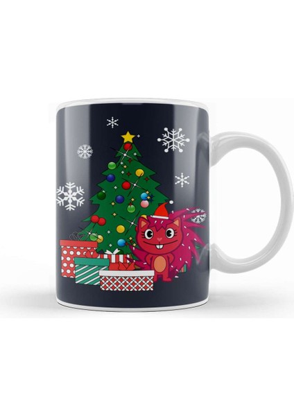 Flaky Around The Christmas Tree Happy Tree Friends Kupa Bardak Porselen