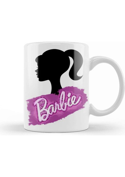 Barbie Çocuklara Hediye Kupa Bardak Porselen