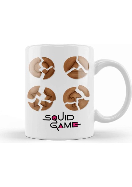 Squid Game 04 Kupa Bardak Porselen